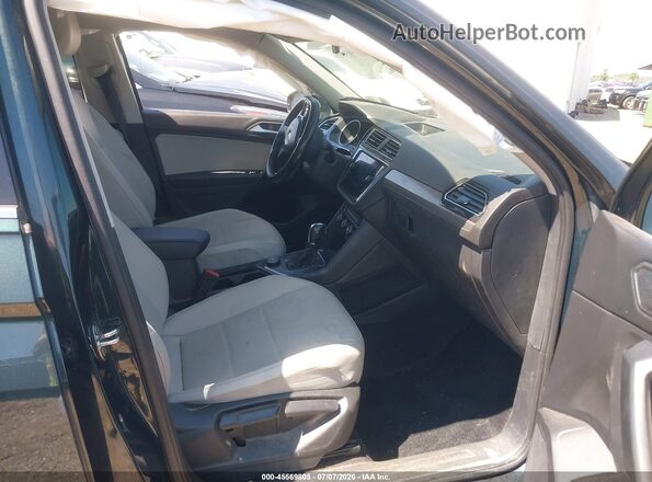 3VV2B7AX3KM189669 2019 VOLKSWAGEN TIGUAN Зеленый Вид салона спереди
