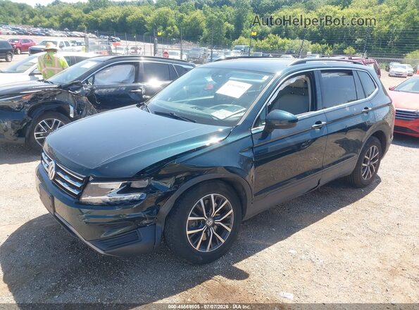 3VV2B7AX3KM189669 2019 VOLKSWAGEN TIGUAN Зеленый Передняя левая четверть