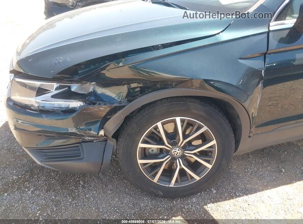 3VV2B7AX3KM189669 2019 VOLKSWAGEN TIGUAN Зеленый Вид спереди