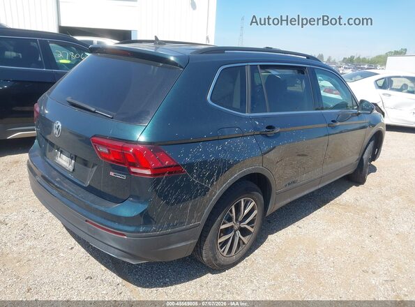 3VV2B7AX3KM189669 2019 VOLKSWAGEN TIGUAN Зеленый Задняя правая четверть