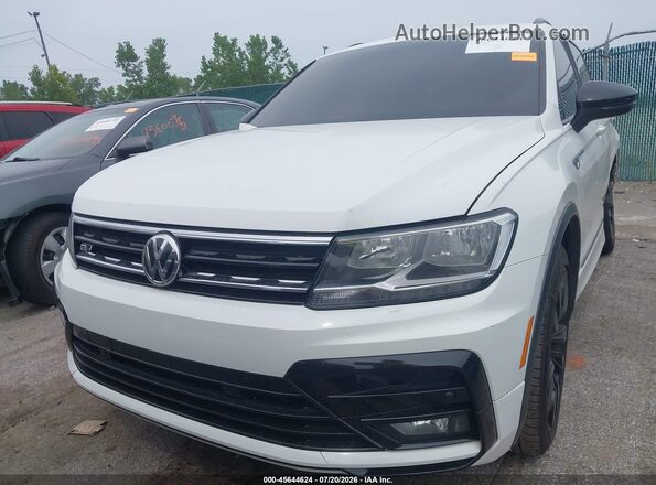 3VV2B7AX3LM106646 2020 VOLKSWAGEN TIGUAN White ხელსაწყოთა პანელის ხედი