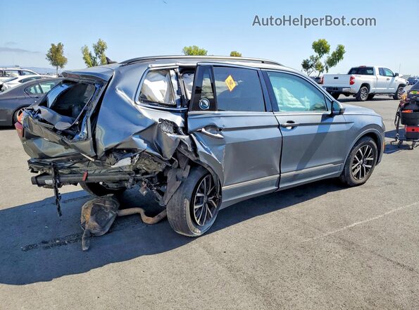 3VV2B7AX3MM001977 2021 VOLKSWAGEN TIGUAN Gray Задня права чверть