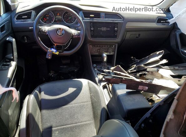 3VV2B7AX3MM001977 2021 VOLKSWAGEN TIGUAN Gray Вид панелі приладів