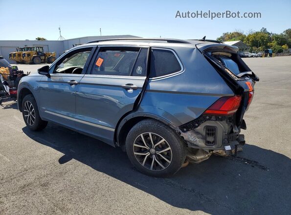 3VV2B7AX3MM001977 2021 VOLKSWAGEN TIGUAN Gray Задня ліва чверть