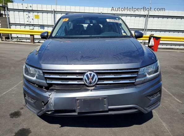 3VV2B7AX3MM001977 2021 VOLKSWAGEN TIGUAN Gray Вид спереду