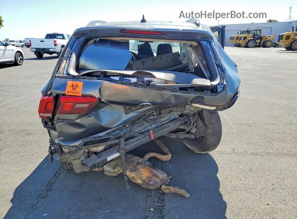 3VV2B7AX3MM001977 2021 VOLKSWAGEN TIGUAN Gray Вид ззаду