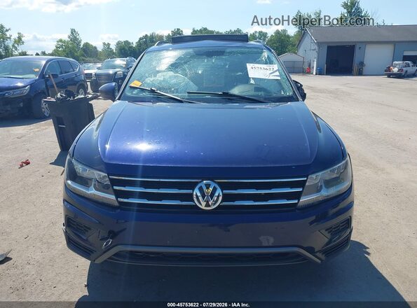 3VV2B7AX3MM040407 2021 VOLKSWAGEN TIGUAN Синий Вид панели приборов