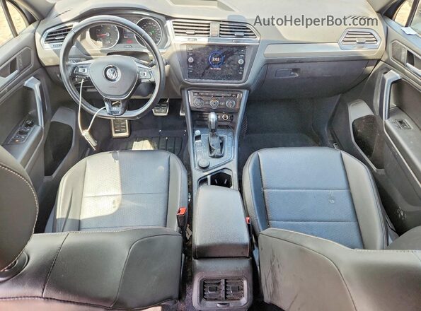 3VV2B7AX3MM065064 2021 VOLKSWAGEN TIGUAN Gray Dashboard view
