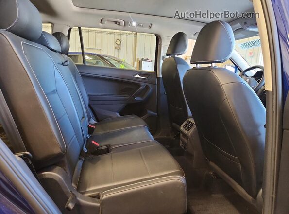 3VV2B7AX3MM073763 2021 VOLKSWAGEN TIGUAN Blue Vista de los asientos traseros