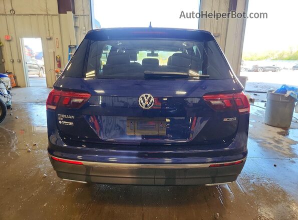 3VV2B7AX3MM073763 2021 VOLKSWAGEN TIGUAN Blue Vista trasera