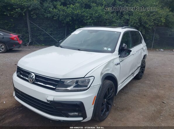 3VV2B7AX3MM127658 2021 VOLKSWAGEN TIGUAN White Vista tres cuartos delantera izquierda