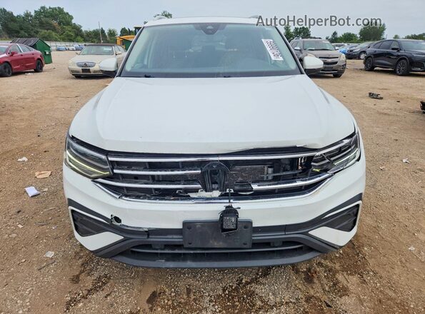 3VV2B7AX3NM048377 2022 VOLKSWAGEN TIGUAN White წინა ხედი