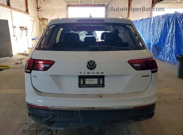 3VV2B7AX3NM106391 2022 VOLKSWAGEN TIGUAN Белый Вид сзади