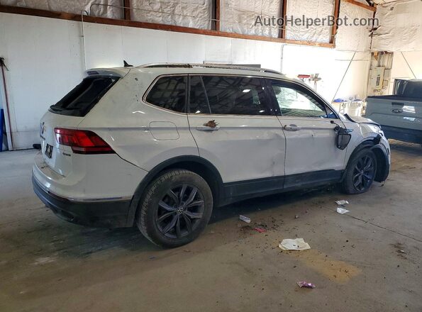 3VV2B7AX3NM106391 2022 VOLKSWAGEN TIGUAN Белый Задняя правая четверть