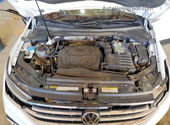 3VV2B7AX3NM106391 2022 VOLKSWAGEN TIGUAN Белый Вид подкапотного пространства