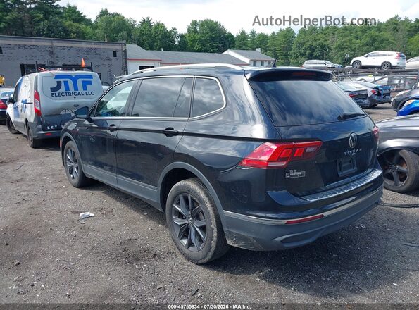 3VV2B7AX3NM149662 2022 VOLKSWAGEN TIGUAN Black Հետևի ձախ