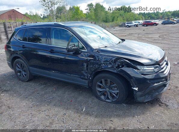 3VV2B7AX3NM149662 2022 VOLKSWAGEN TIGUAN Black Սարքավորումների վահանակի տեսք