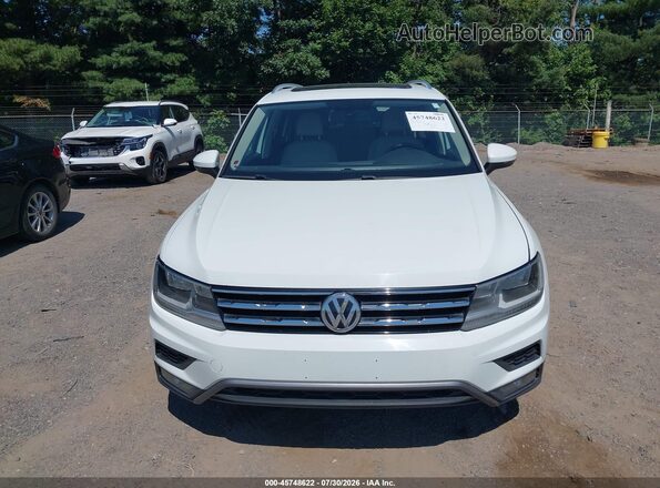 3VV2B7AX4JM012417 2018 VOLKSWAGEN TIGUAN Белый Вид щитка приборов