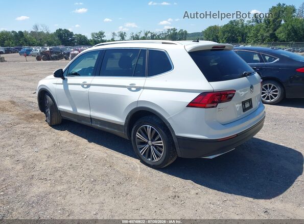 3VV2B7AX4JM012417 2018 VOLKSWAGEN TIGUAN Белый Задняя левая четверть