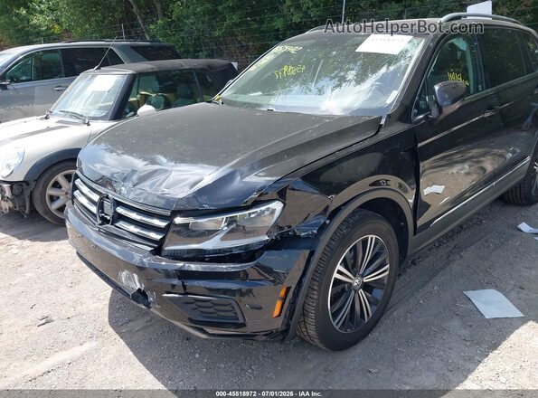3VV2B7AX4JM110640 2018 VOLKSWAGEN TIGUAN Black Widok z przodu