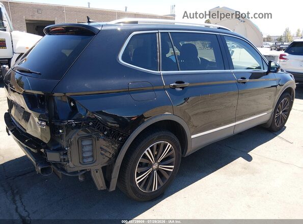 3VV2B7AX4JM113117 2018 VOLKSWAGEN TIGUAN Черный Задняя правая четверть