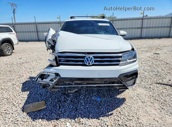 3VV2B7AX4JM163533 2018 VOLKSWAGEN TIGUAN White Widok z przodu
