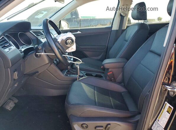 3VV2B7AX4KM014346 2019 VOLKSWAGEN TIGUAN Black Vista interior delantera