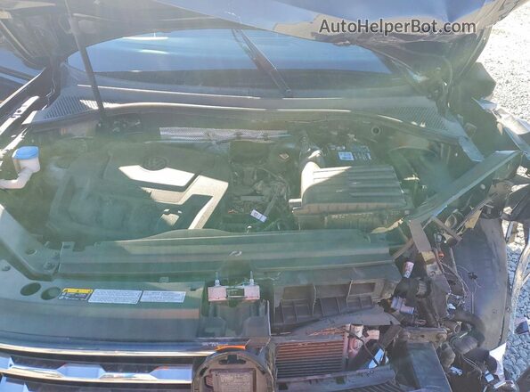 3VV2B7AX4KM014346 2019 VOLKSWAGEN TIGUAN Black Vista del compartimento del motor