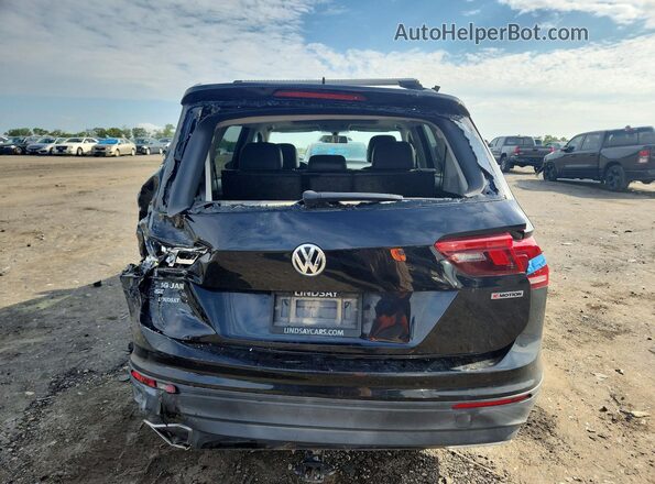 3VV2B7AX4KM016761 2019 VOLKSWAGEN TIGUAN Black Вид ззаду