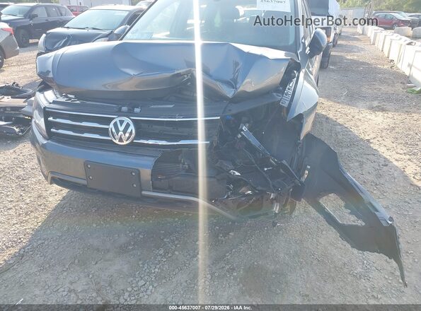 3VV2B7AX4KM077687 2019 VOLKSWAGEN TIGUAN Gray Front view