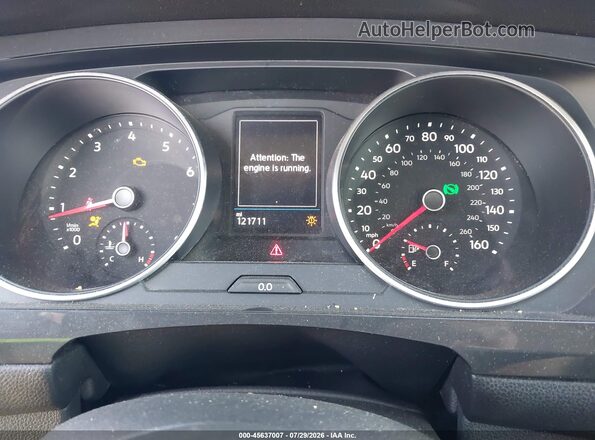 3VV2B7AX4KM077687 2019 VOLKSWAGEN TIGUAN Gray Rear seats view