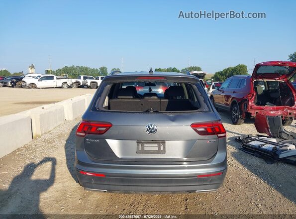3VV2B7AX4KM077687 2019 VOLKSWAGEN TIGUAN Gray 