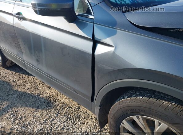 3VV2B7AX4KM077687 2019 VOLKSWAGEN TIGUAN Gray 