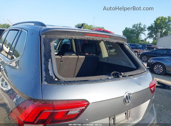 3VV2B7AX4KM077687 2019 VOLKSWAGEN TIGUAN Gray 