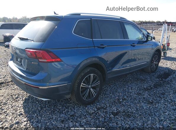3VV2B7AX4KM092917 2019 VOLKSWAGEN TIGUAN Blue Trasero derecho