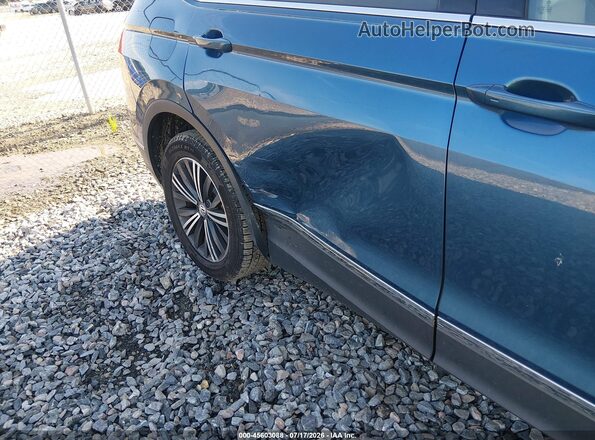 3VV2B7AX4KM092917 2019 VOLKSWAGEN TIGUAN Blue Vista frontal