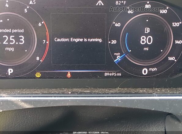 3VV2B7AX4KM092917 2019 VOLKSWAGEN TIGUAN Blue 