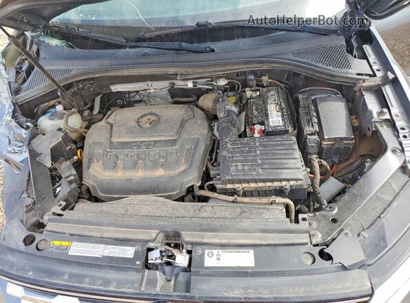 3VV2B7AX4LM072474 2020 VOLKSWAGEN TIGUAN Gray Вид підкапотного простору