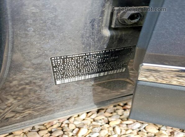 3VV2B7AX4LM072474 2020 VOLKSWAGEN TIGUAN Gray Вид наклейки з VIN-кодом