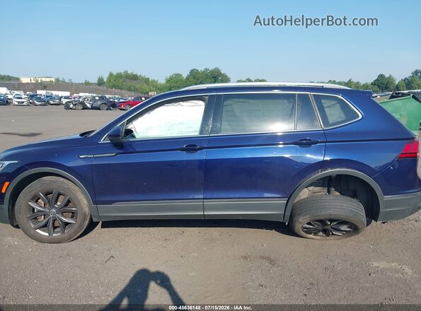 3VV2B7AX4NM066290 2022 VOLKSWAGEN TIGUAN Blue 360 interior view