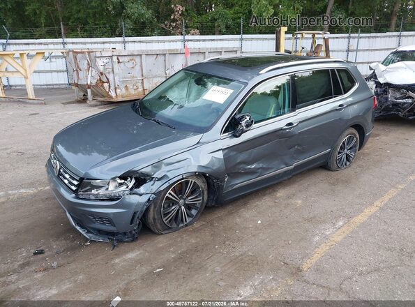 3VV2B7AX5JM120593 2018 VOLKSWAGEN TIGUAN Gray Առջևի ձախ երեք քառորդ տեսարան