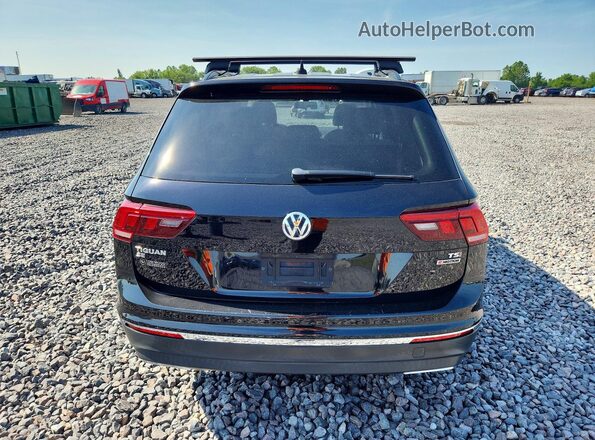 3VV2B7AX5JM156817 2018 VOLKSWAGEN TIGUAN Black უკანა ხედი