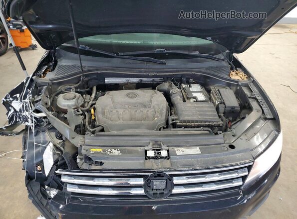 3VV2B7AX5KM005123 2019 VOLKSWAGEN TIGUAN Blue უკანა სალონის ხედი