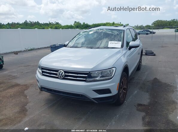 3VV2B7AX5KM033438 2019 VOLKSWAGEN TIGUAN White Front left