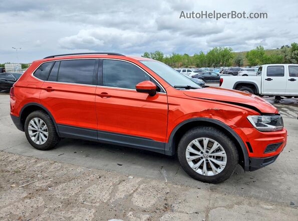 3VV2B7AX5KM103892 2019 VOLKSWAGEN TIGUAN Orange Przód prawy