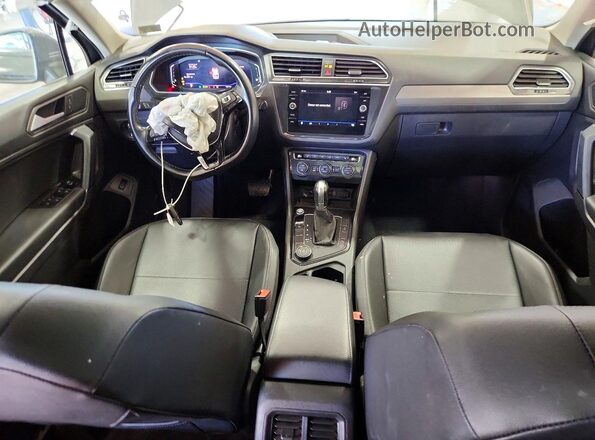 3VV2B7AX5KM127710 2019 VOLKSWAGEN TIGUAN Gray Dashboard view