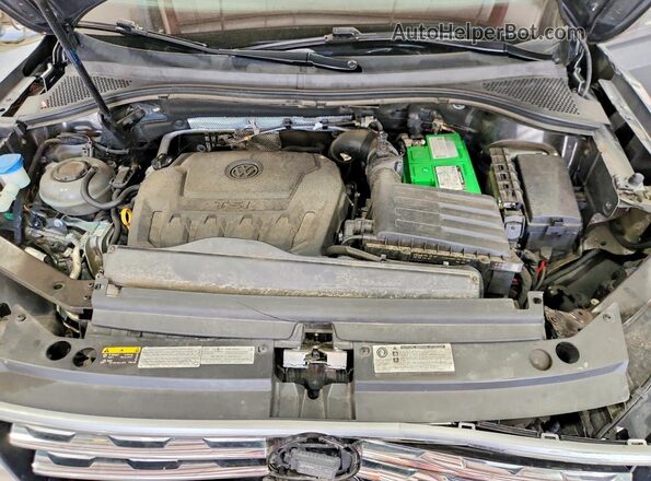 3VV2B7AX5KM127710 2019 VOLKSWAGEN TIGUAN Gray Engine compartment view