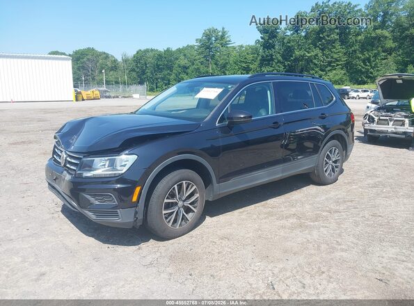 3VV2B7AX5KM134169 2019 VOLKSWAGEN TIGUAN Black წინა მარცხენა ხედი სამი მეოთხედიდან