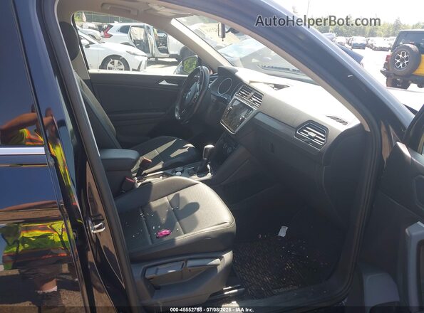3VV2B7AX5KM134169 2019 VOLKSWAGEN TIGUAN Black წინა სალონის ხედი