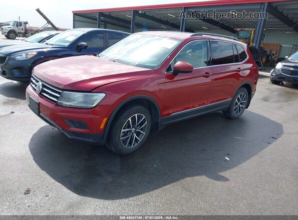 3VV2B7AX5LM015832 2020 VOLKSWAGEN TIGUAN Red Передня ліва чверть